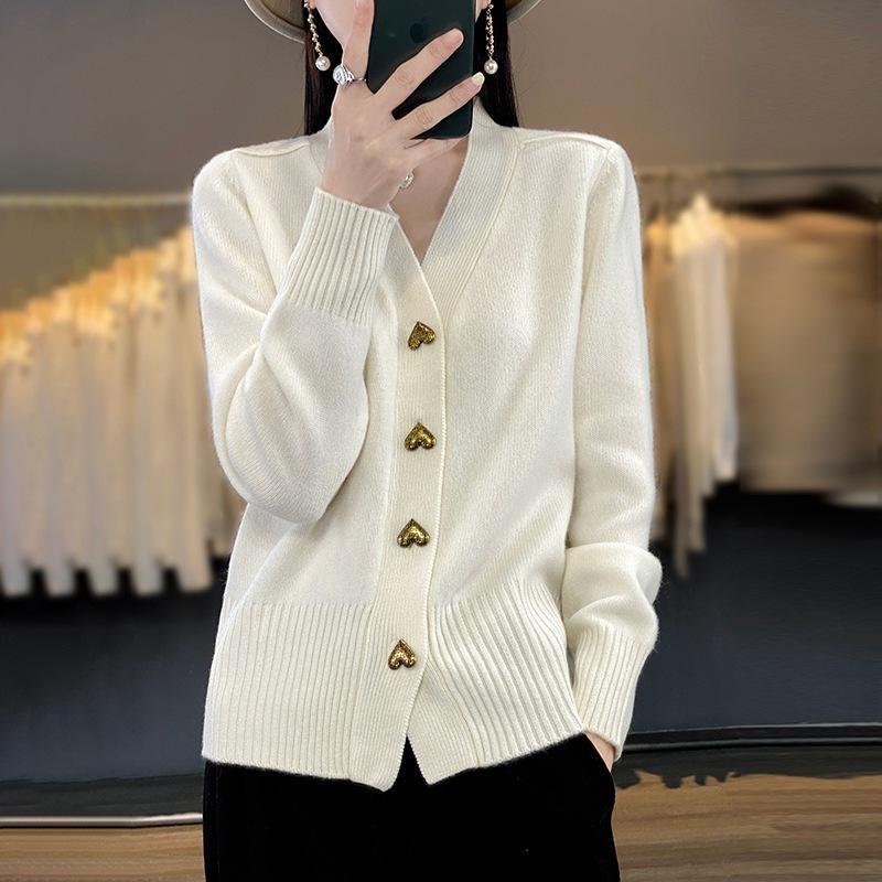 🔥2025 New Arrival Sale 46%🔥 - Women's V-Nack Cashmere Sweater