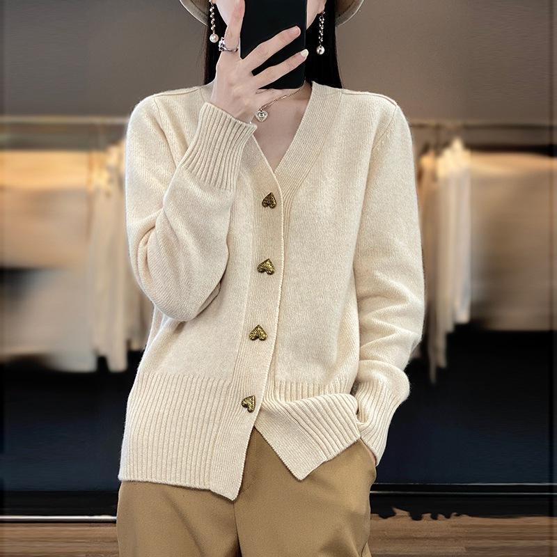 🔥2025 New Arrival Sale 46%🔥 - Women's V-Nack Cashmere Sweater