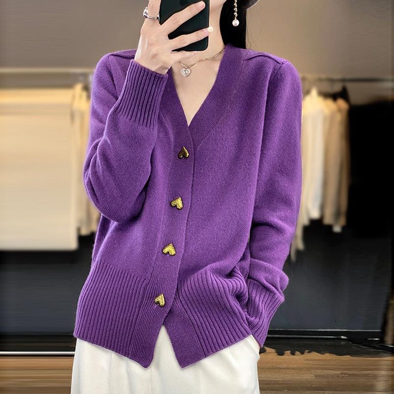 🔥2025 New Arrival Sale 46%🔥 - Women's V-Nack Cashmere Sweater
