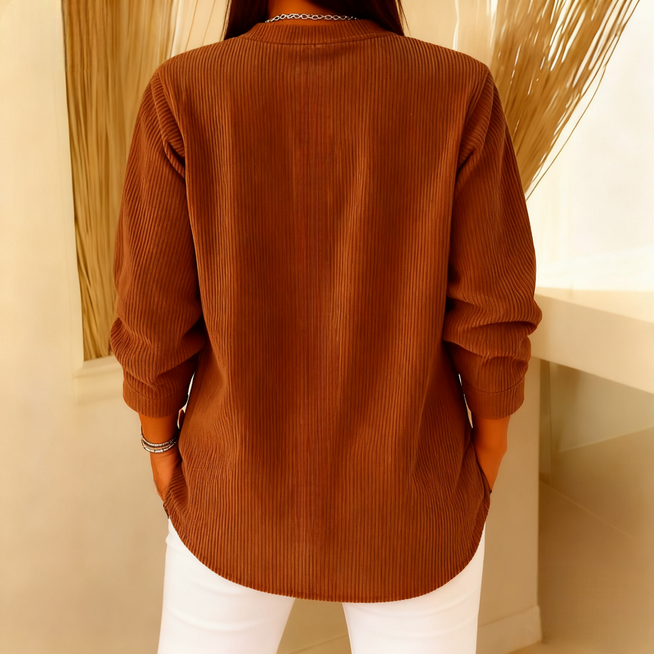 🔥Discount Sale 46%🔥- Women's Knitting Lacework Half Turtleneck Sweater