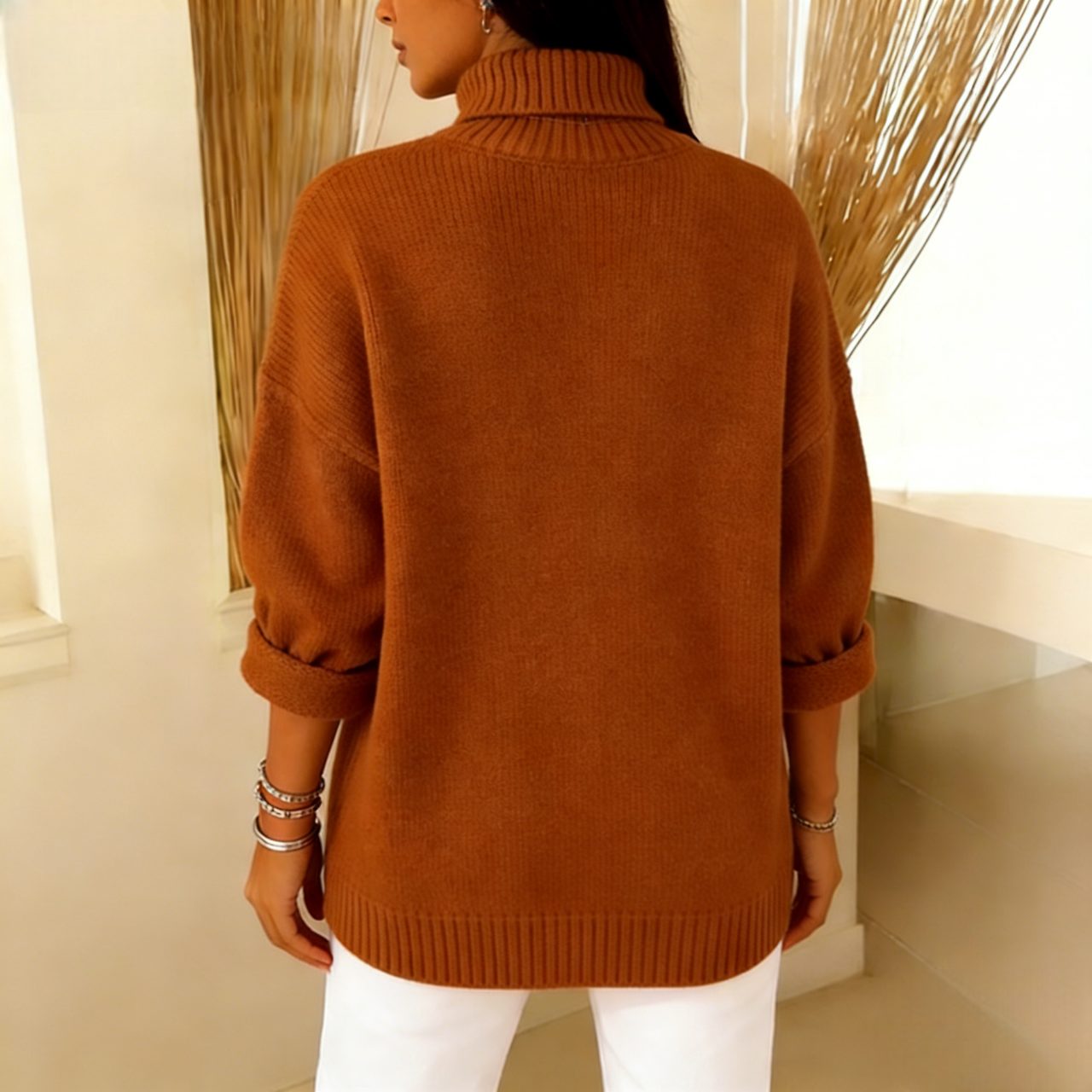 💥Discount Sale 46%🔥- Cashmere Turtleneck Sweater