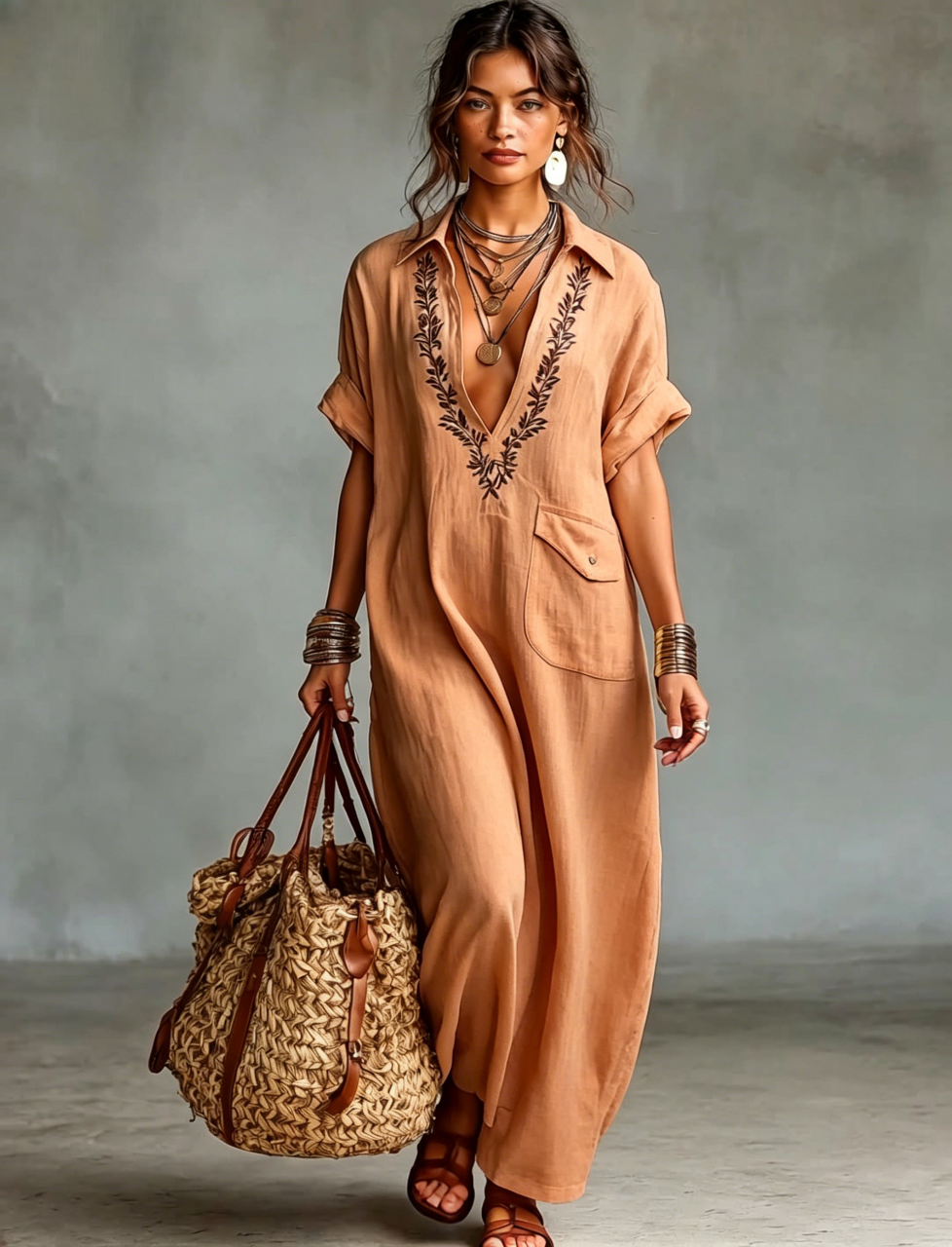 Casual Shirt Dress-🔥BUY NOW GET 55% OFF🔥