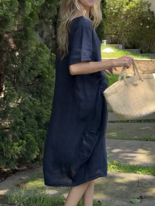 100% Linen Dress