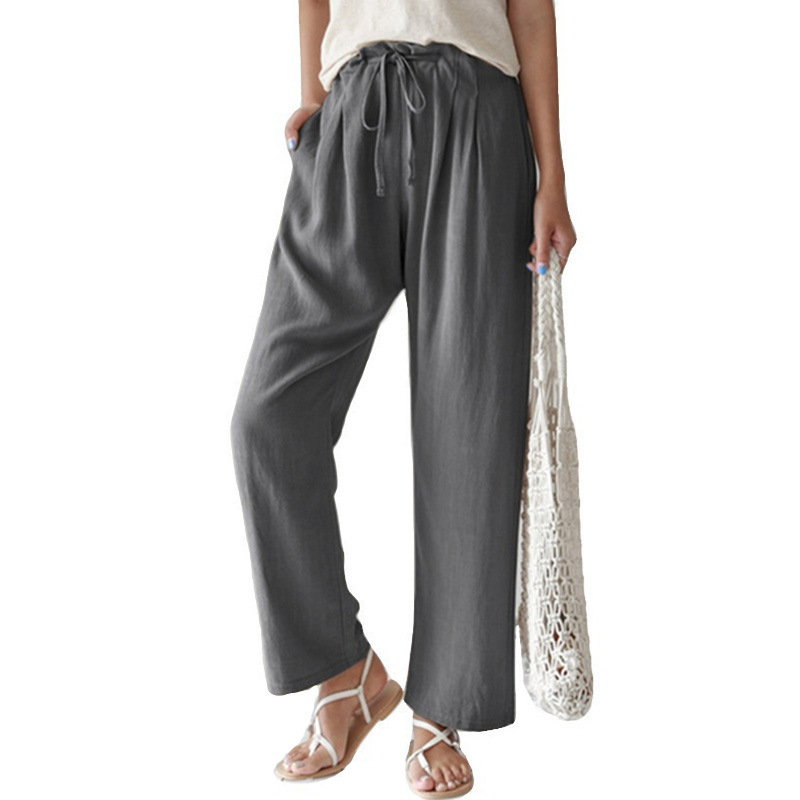 Women‘s Summer Pants Wide Leg