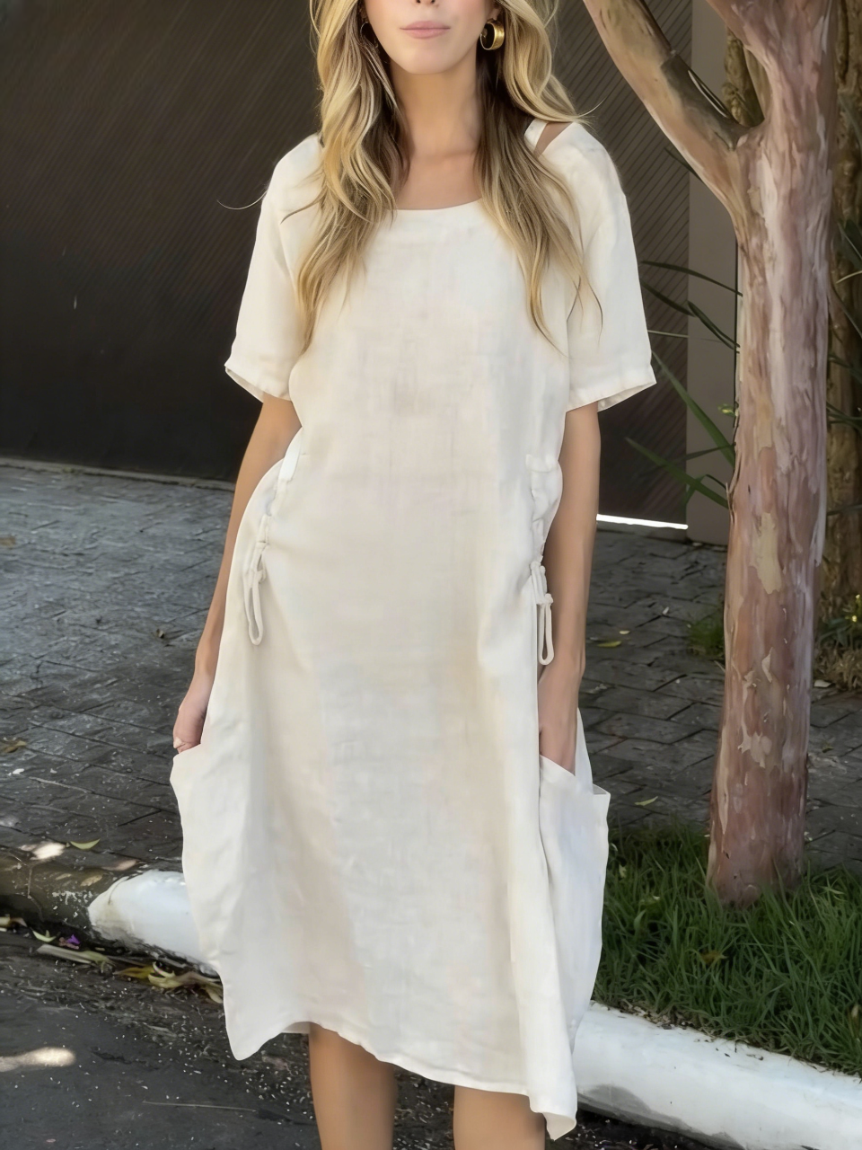 100% Linen Dress