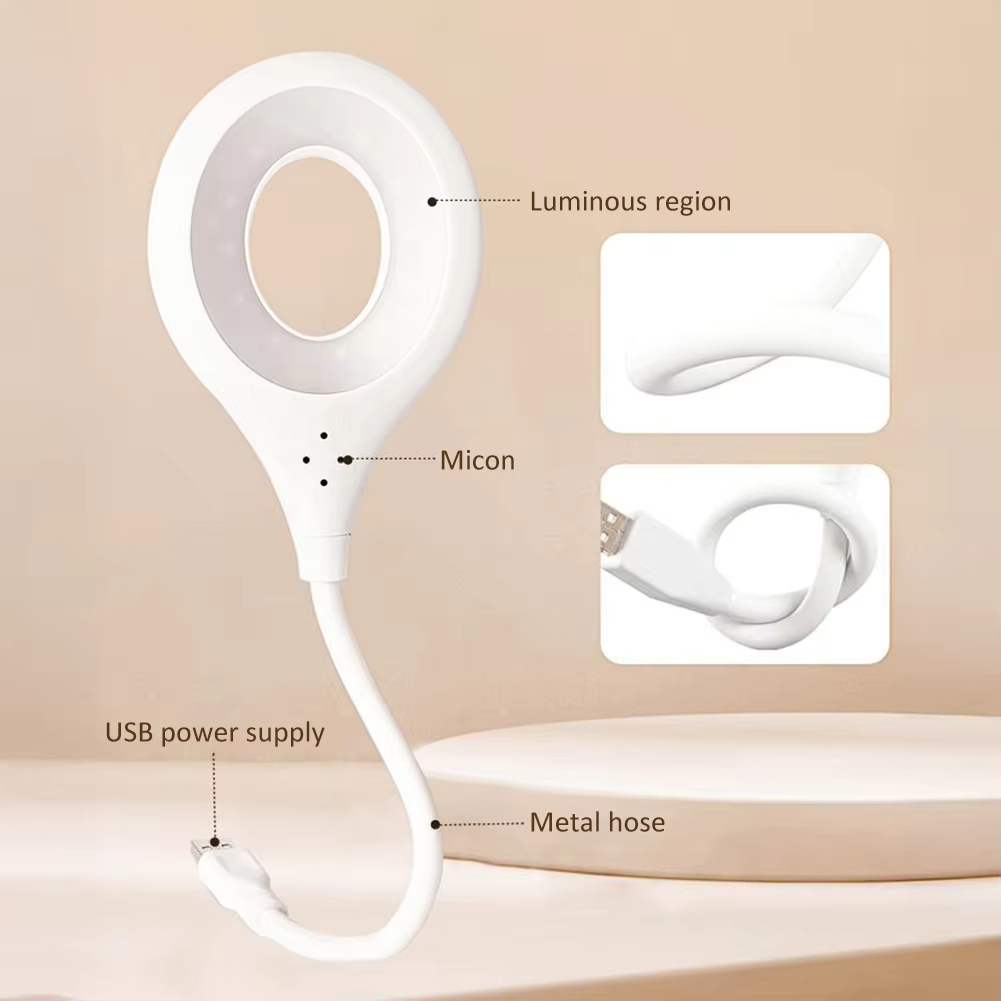 Smart Moon Night Light for Kids, USB Plug-in LED Lamp with 3-Color Dimming & Voice Control, Decorative Moon Nightlight for Bedroom & Bedside