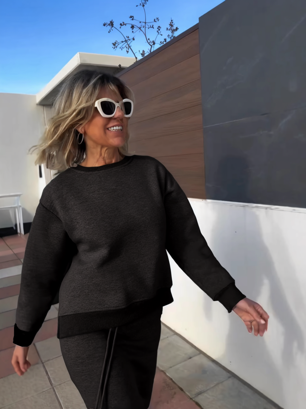 2025 Women's Casual Sweater Sports Suit