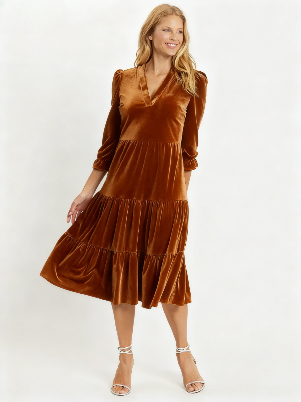 💥2025 WINTER NEW 52% OFF🔥- Maggie Velvet Dress