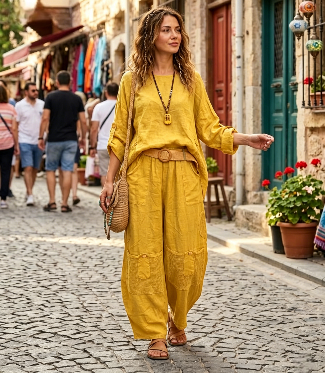 🔥2026 New Arrival 🔥-Woman's Flax Set-🔥BUY NOW GET 65% OFF🔥