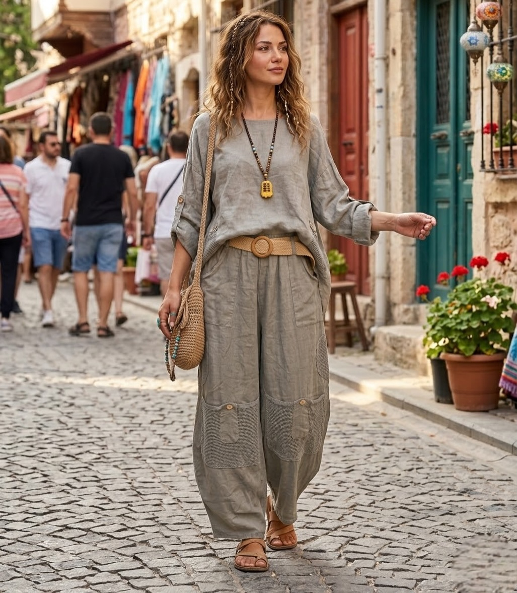 🔥2026 New Arrival 🔥-Woman's Flax Set-🔥BUY NOW GET 65% OFF🔥