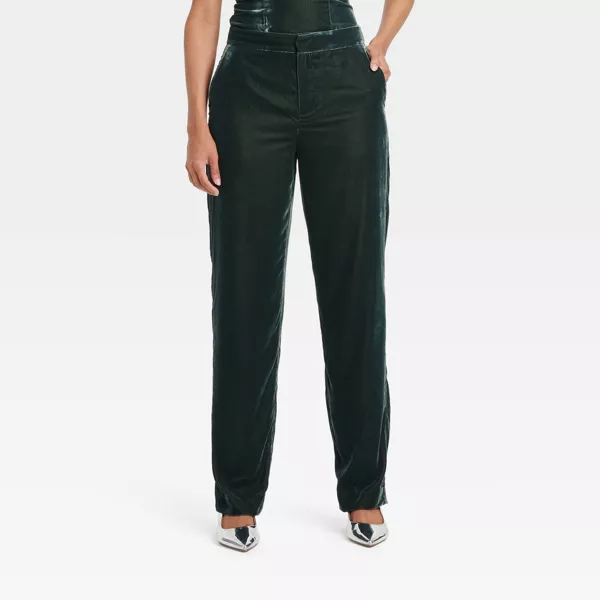 Festive Casual Velvet Jacket Set（Jacket And Pants Available Separately Or Set）