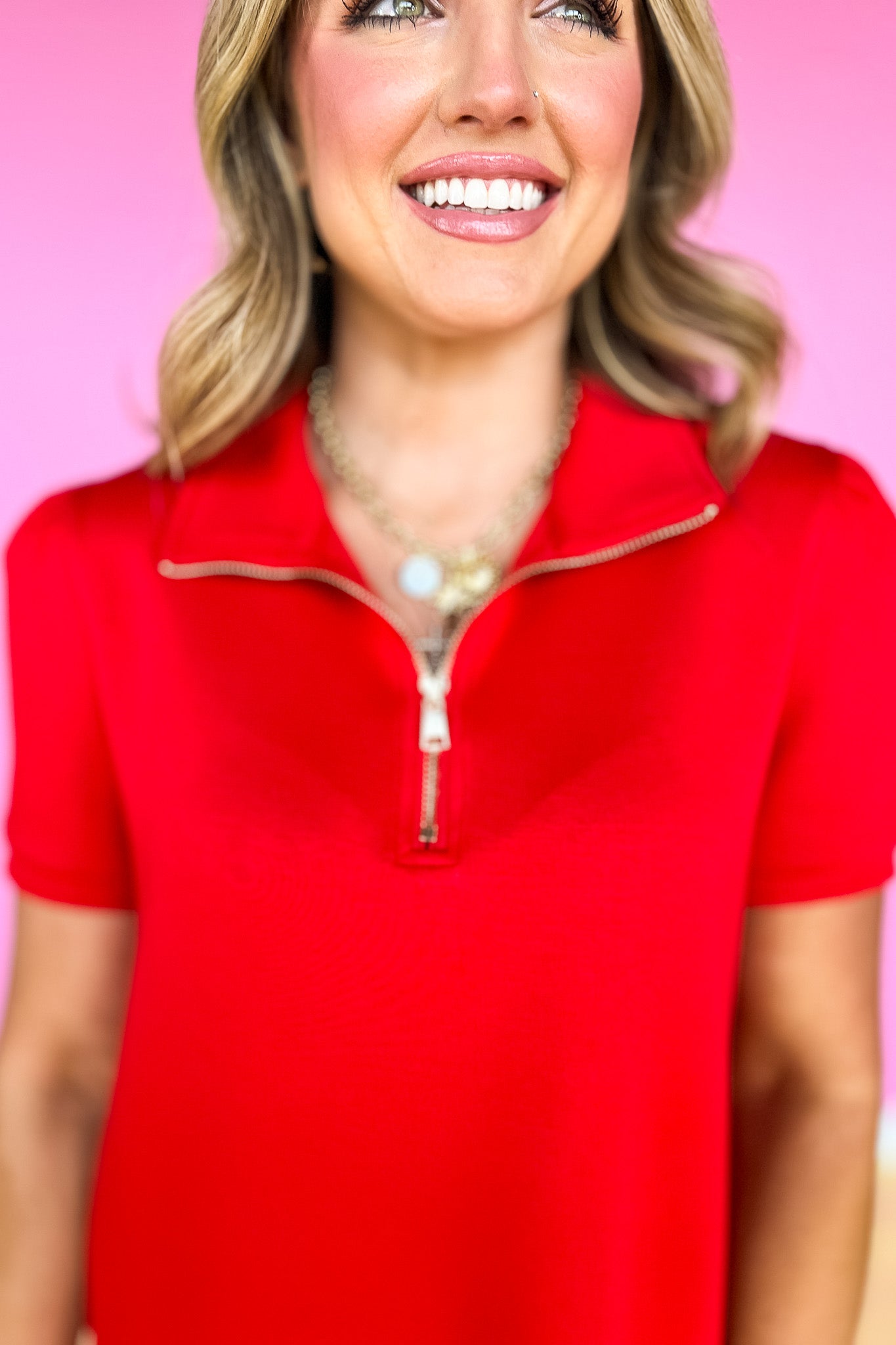 Zipper Everyday Dress In Air