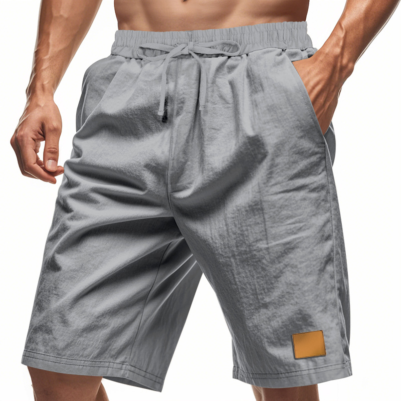 Men's Linen Loose Holiday Shorts Pants