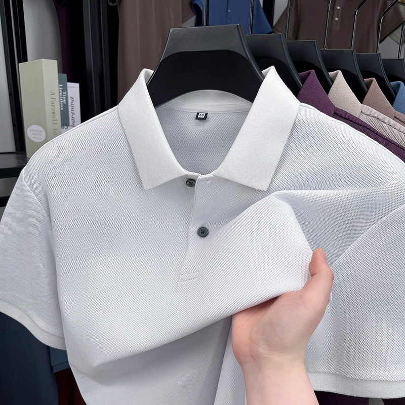 100% cotton T-Shirt Men's Short-Sleeved Summer Casual Cotton Top