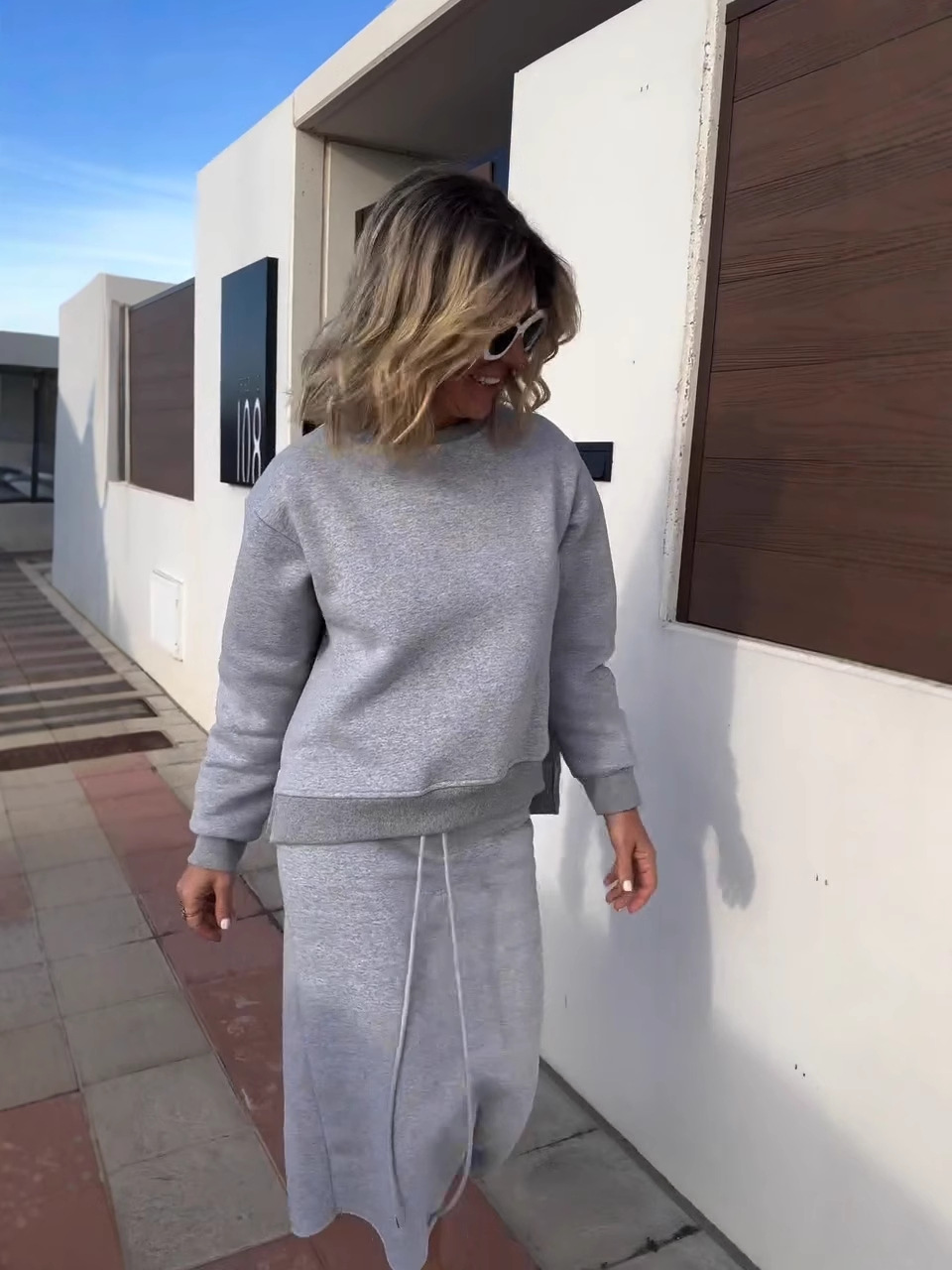 2025 Women's Casual Sweater Sports Suit