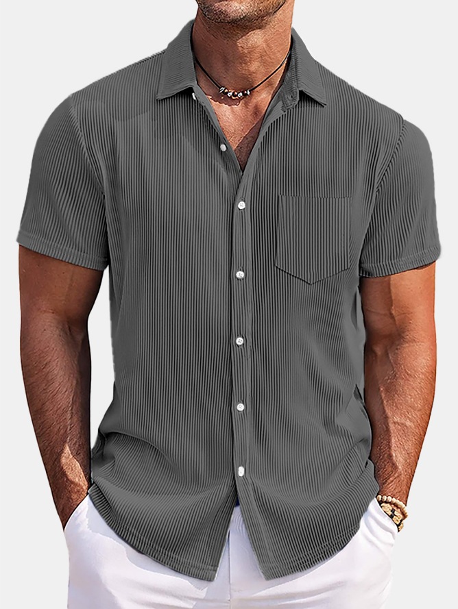 Men's Short-Sleeved Casual