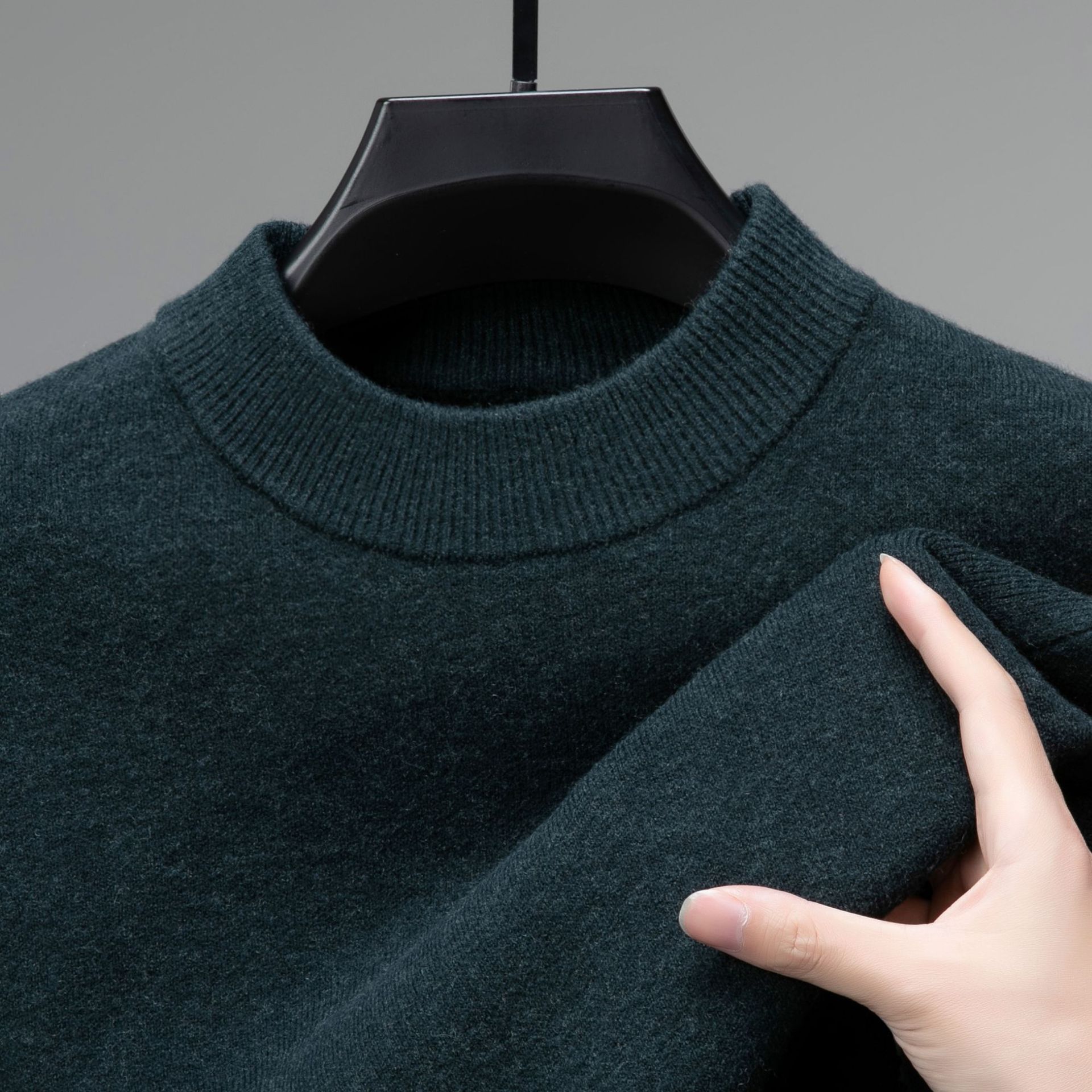 Men's Crew Neck Cashmere Sweater