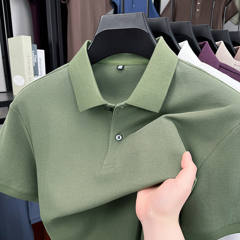 100% cotton T-Shirt Men's Short-Sleeved Summer Casual Cotton Top