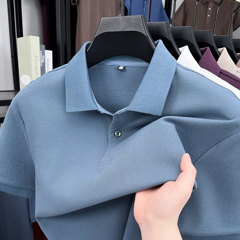 100% cotton T-Shirt Men's Short-Sleeved Summer Casual Cotton Top