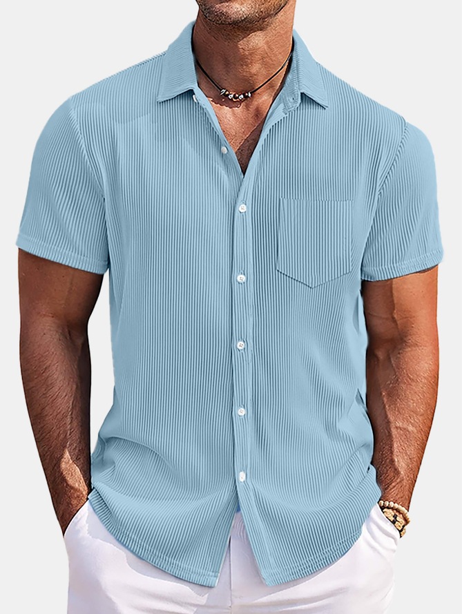 Men's Short-Sleeved Casual