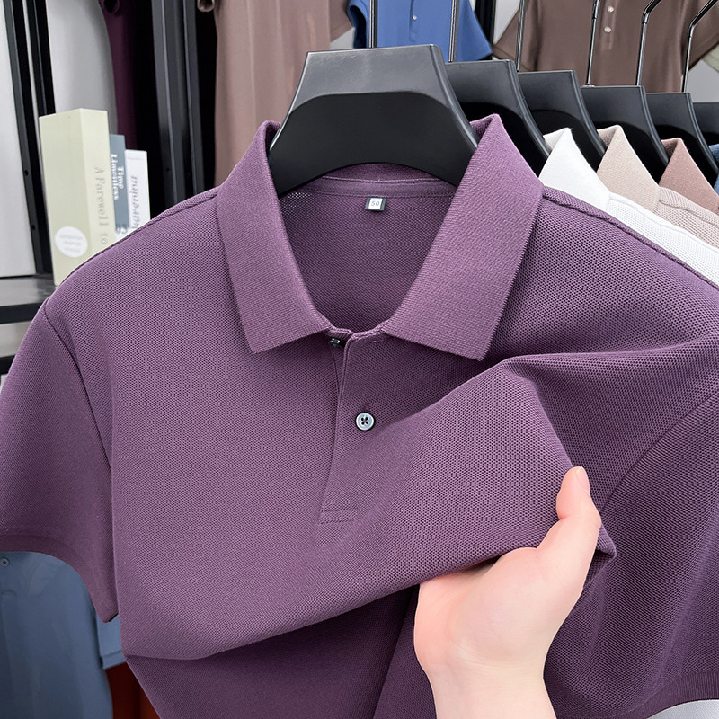 100% cotton T-Shirt Men's Short-Sleeved Summer Casual Cotton Top