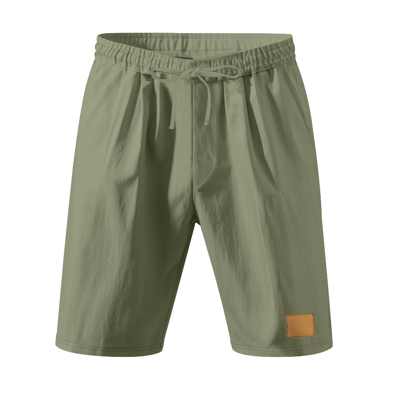 Men's Linen Loose Holiday Shorts Pants