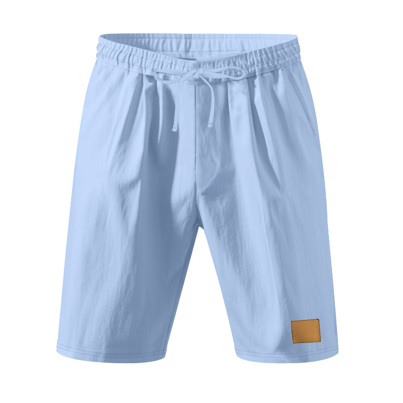 Men's Linen Loose Holiday Shorts Pants