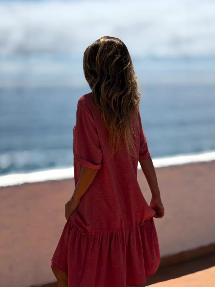 2026 Loose-fitting Casual Cotton & Linen Long Dress