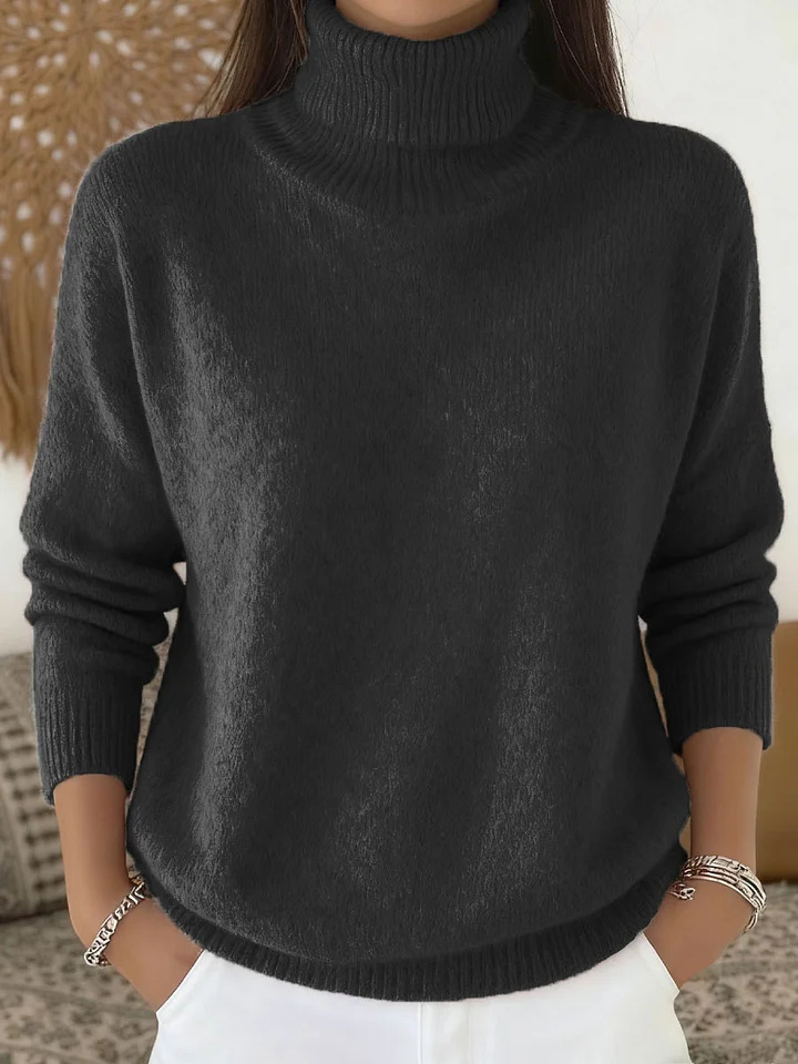 🔥Discount Sale 47%🔥- Solid Color Wool Turtleneck Sweater