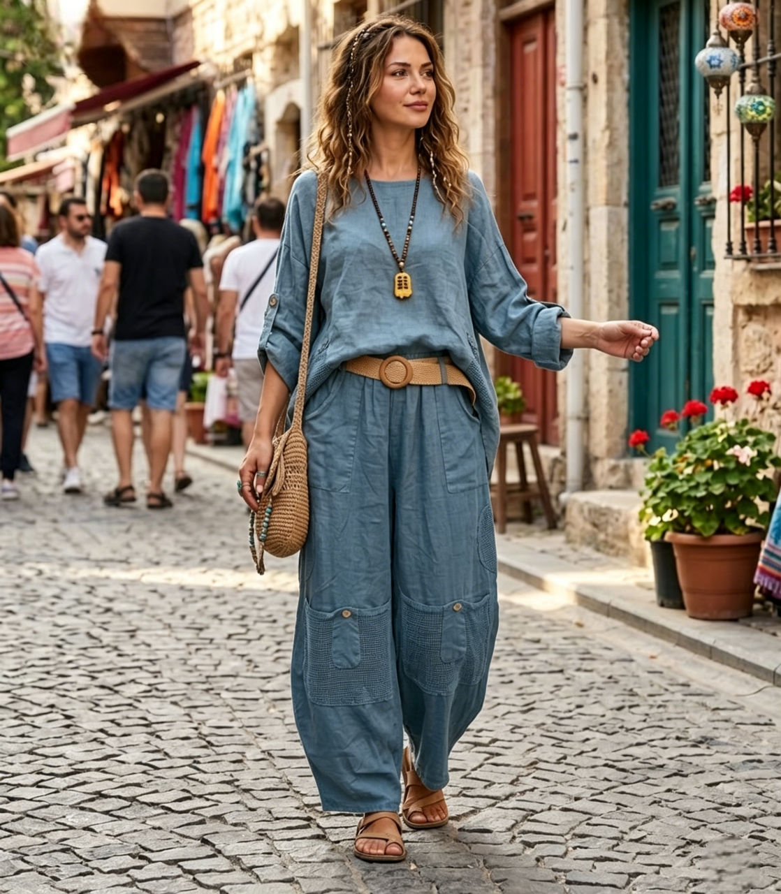 🔥2026 New Arrival 🔥-Woman's Flax Set-🔥BUY NOW GET 65% OFF🔥