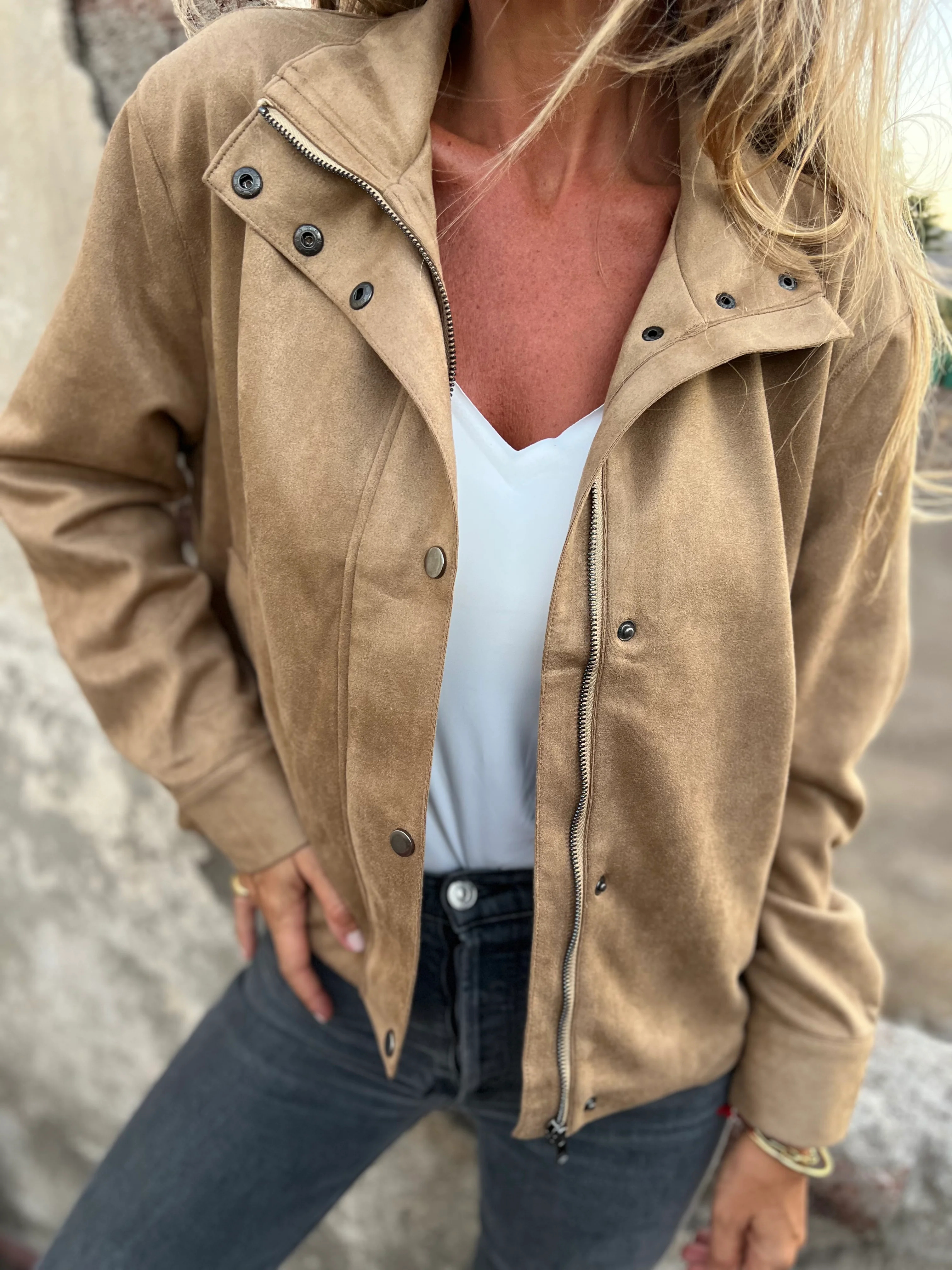 CLEARANCE SALE🔥Classic Suede Jacket
