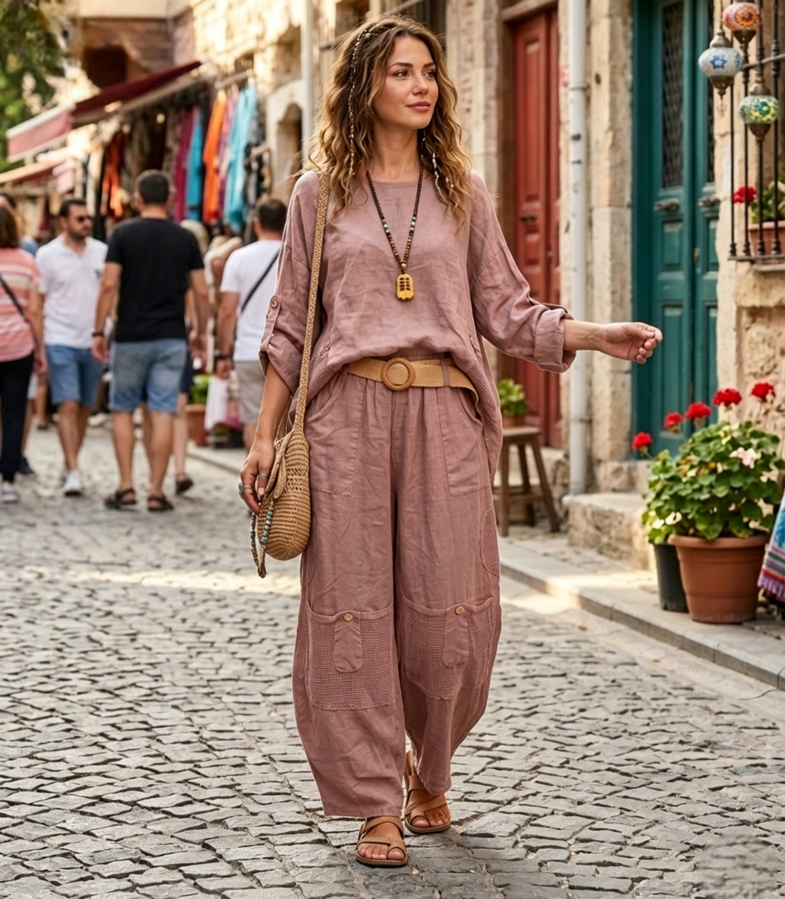 🔥2026 New Arrival 🔥-Woman's Flax Set-🔥BUY NOW GET 65% OFF🔥