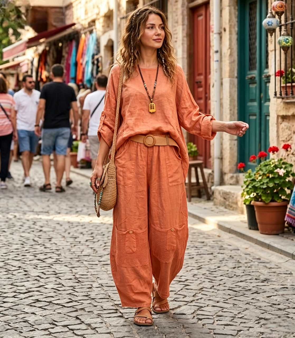 🔥2026 New Arrival 🔥-Woman's Flax Set-🔥BUY NOW GET 65% OFF🔥