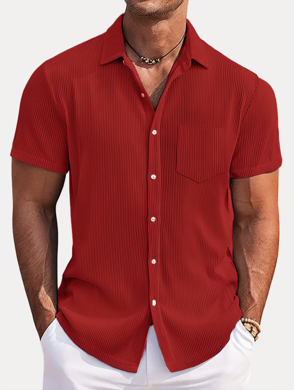 Men's Short-Sleeved Casual