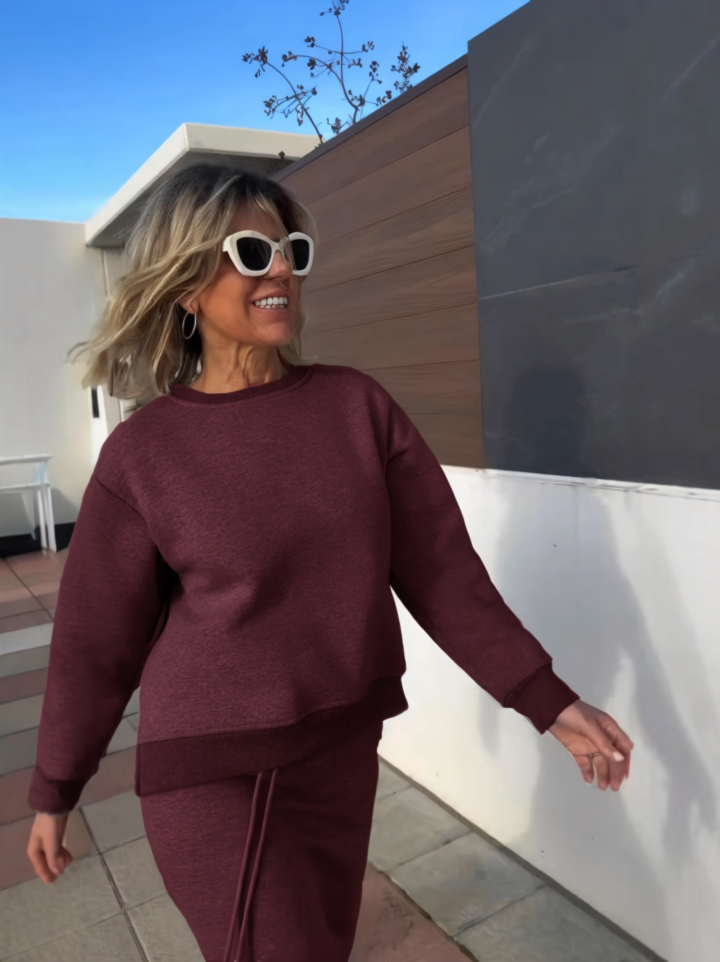 2025 Women's Casual Sweater Sports Suit