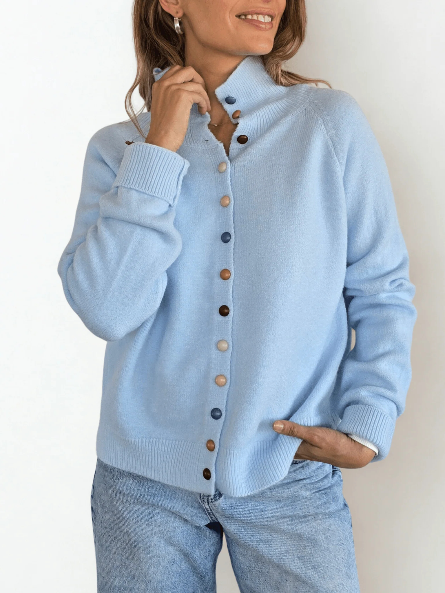 2026 CLEARANCE SALE🔥Vest with Colored Buttons