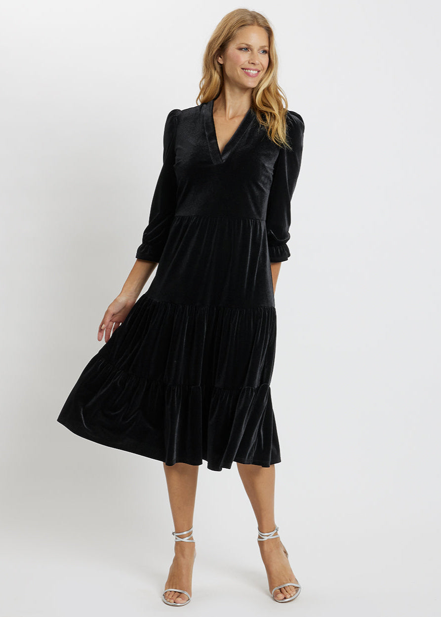 Maggie Velvet Dress