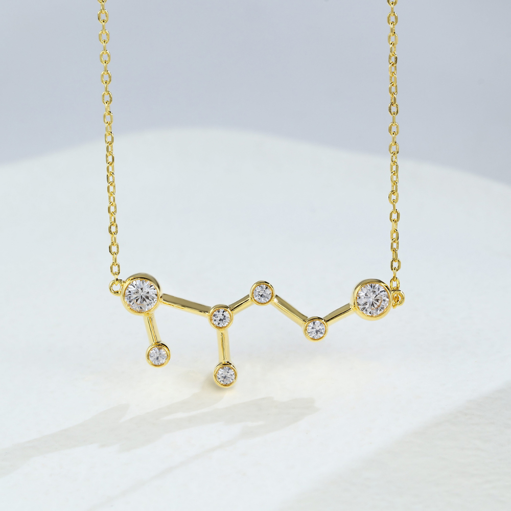 gold choker necklace - Zodiac Sign Necklace 