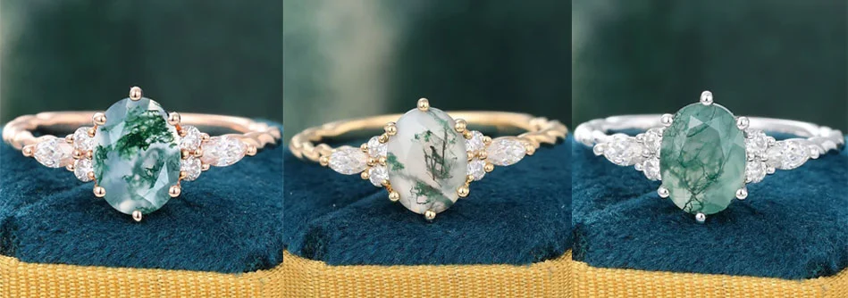 14k gold rings rose yellow white gold