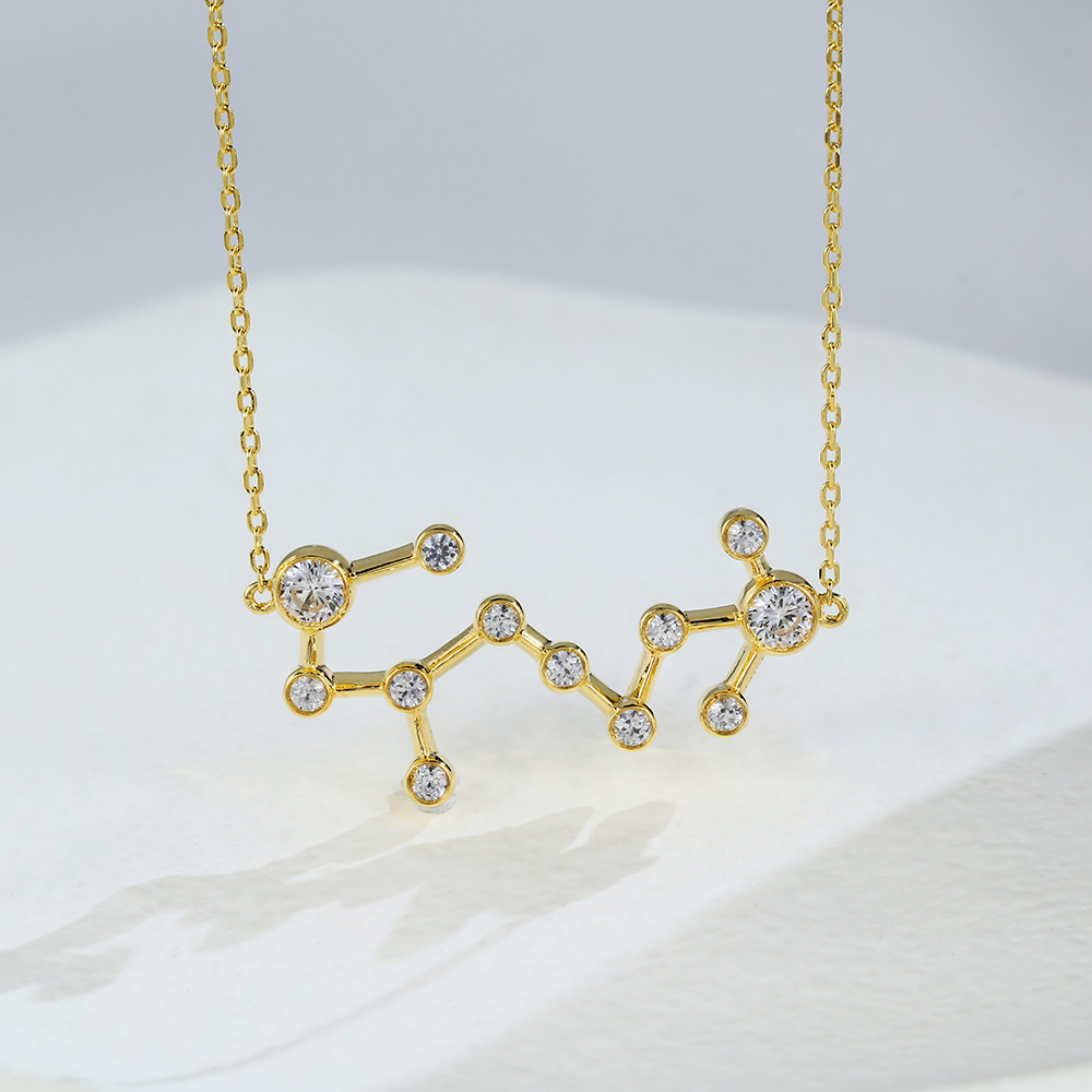 gold choker necklace - Zodiac Sign Necklace
