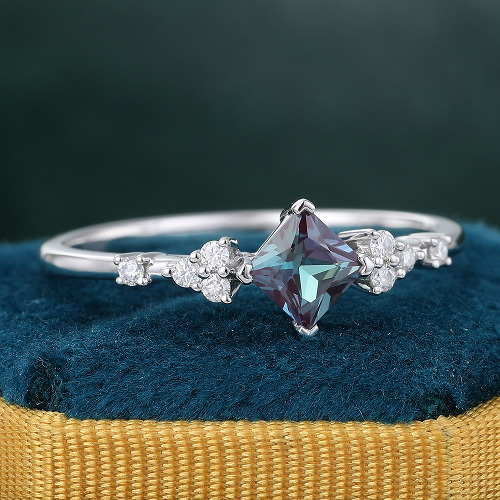 Affordable Alexandrite Engagement Ring