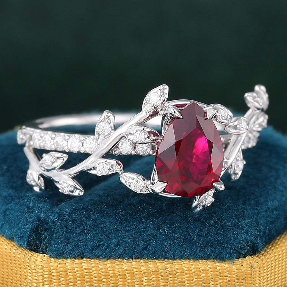 Ruby Engagement Ring