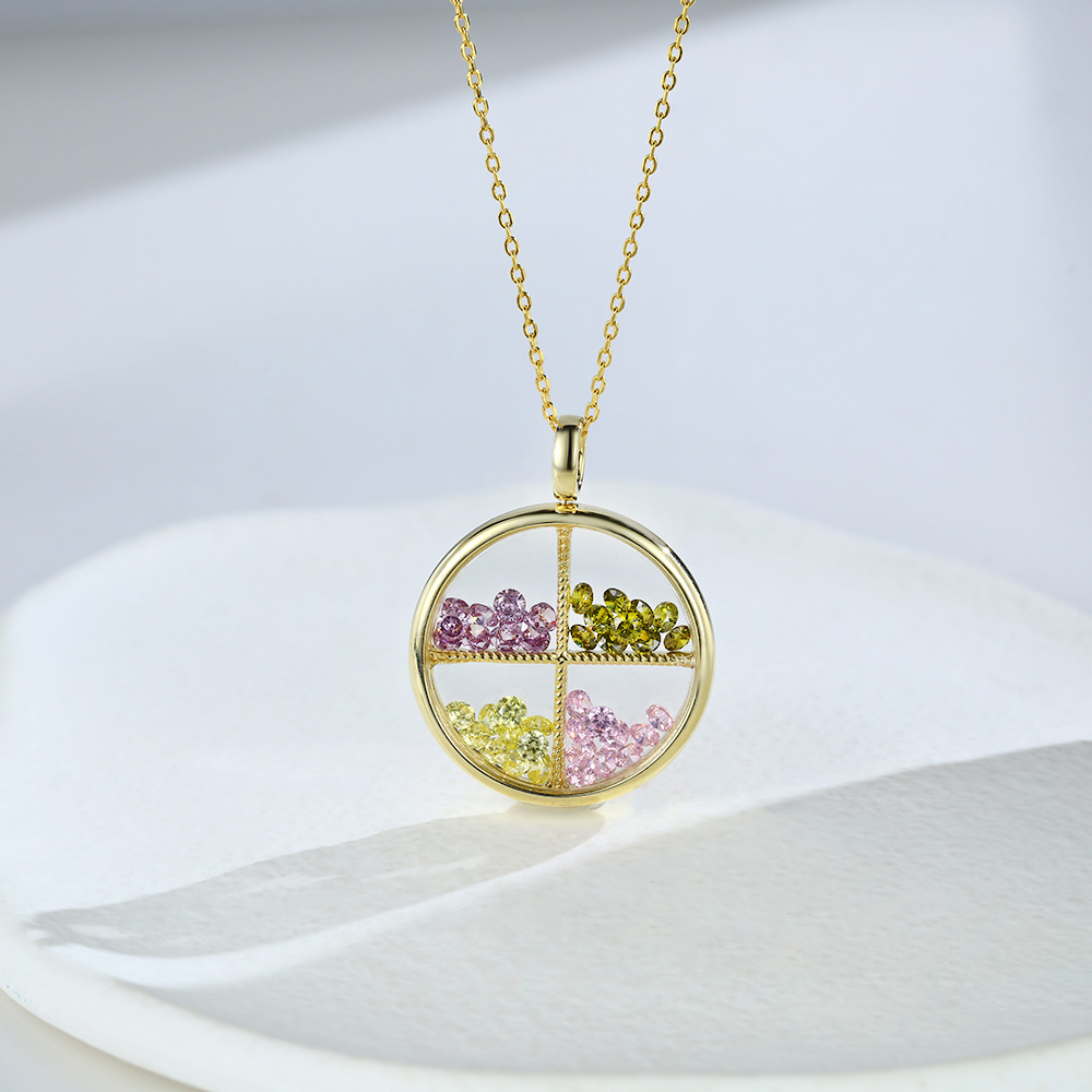 gem pendant necklace