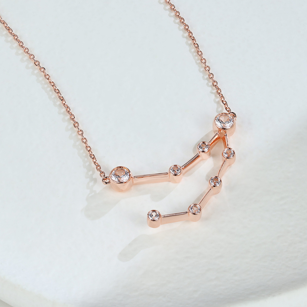 Rose Gold Capricorn Necklace