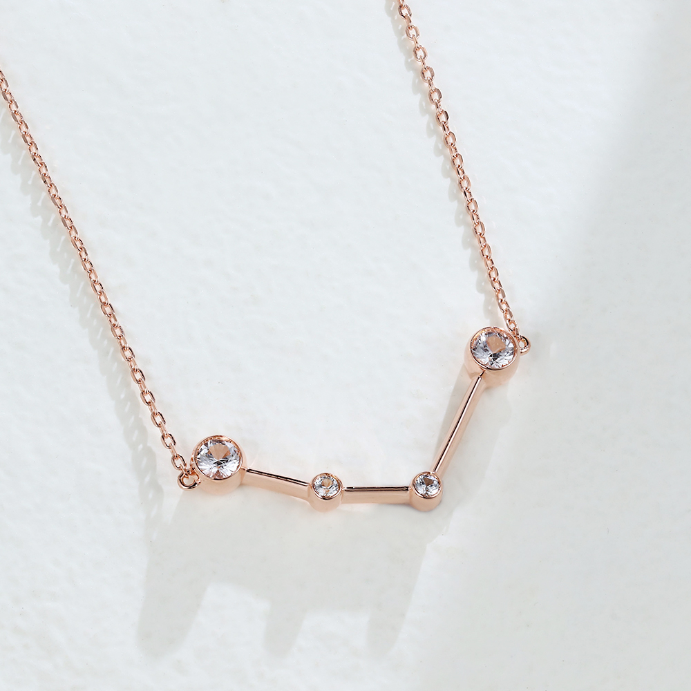 Aquarius Necklace - Zodiac Sign Necklace