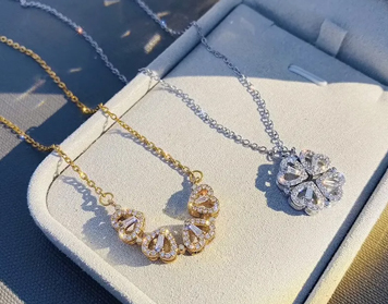 Four Leaf Clover Eternal Love Necklace