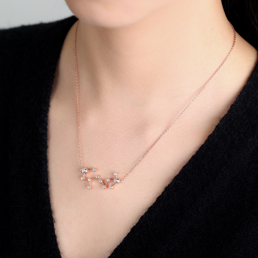 scorpio necklace - Zodiac Sign Necklace