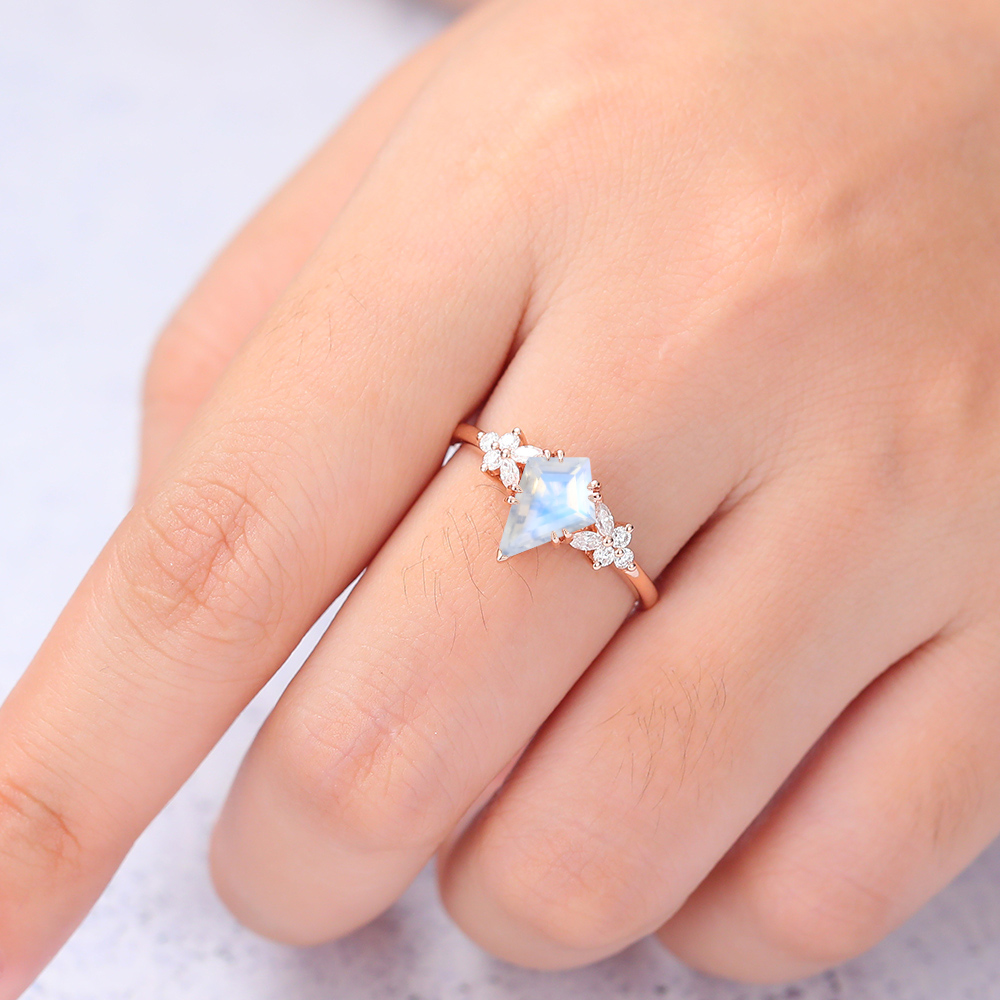 Heart Cut Minimal Dainty Diamond Ring - Abhika Jewels