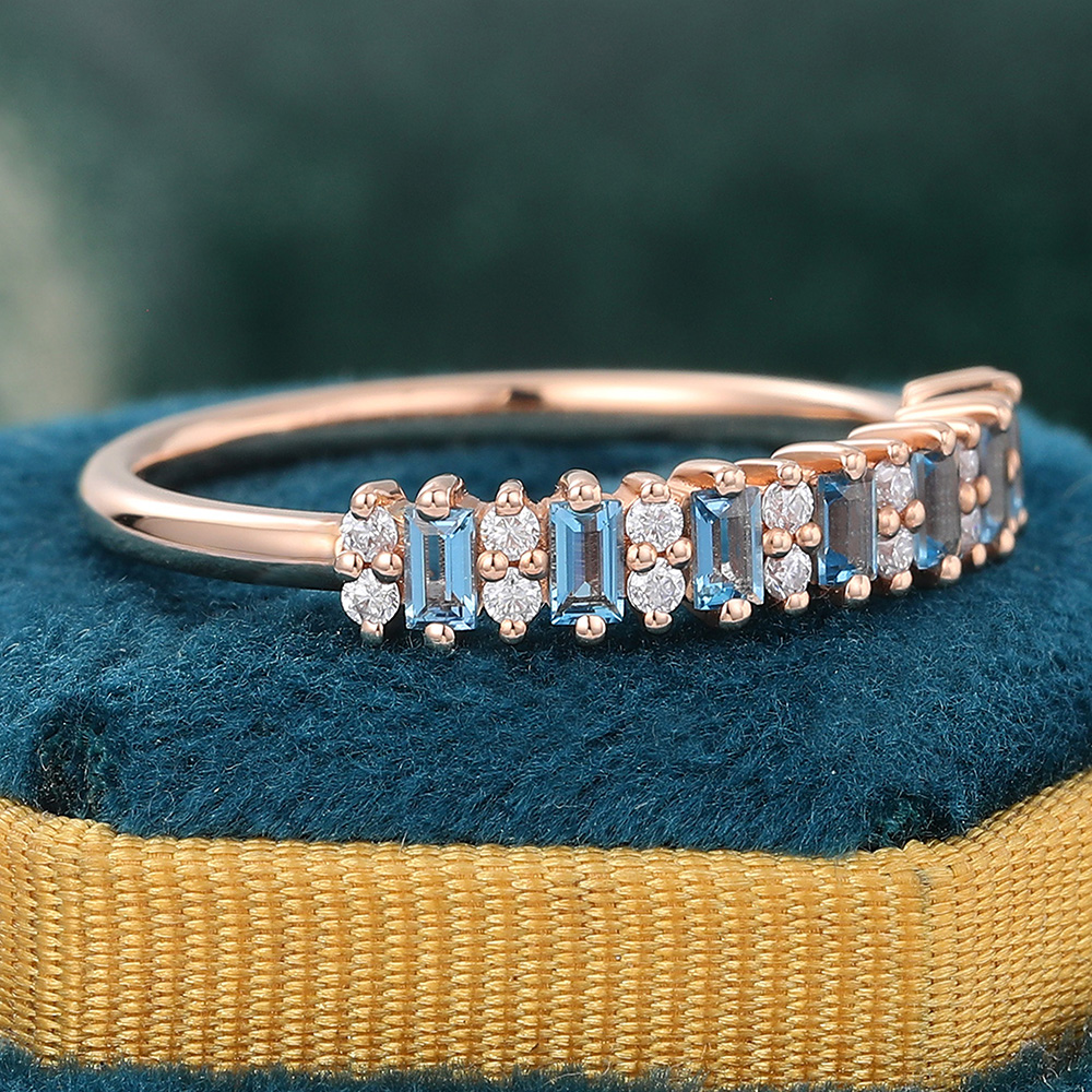 London Blue Topaz Ring