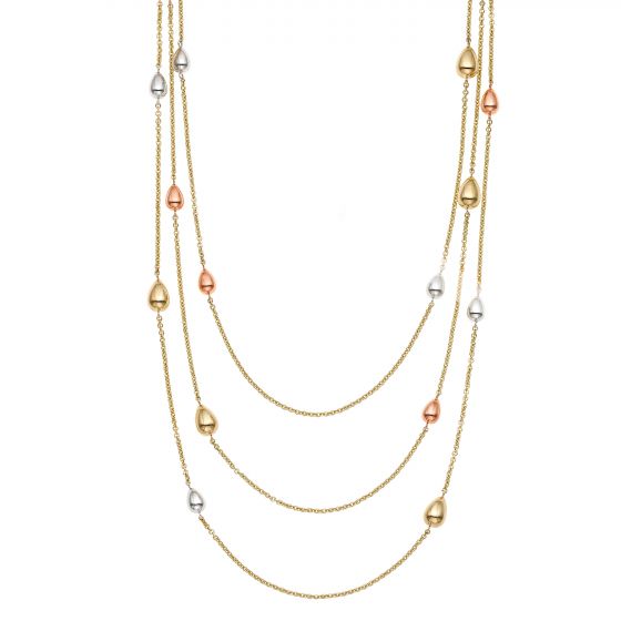 multi strand nacklace